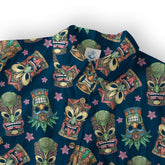 Tiki Mask Pattern Hawaii Shirt for Men, Aloha Hawaii Shirt - The Palmix